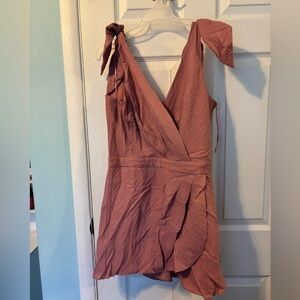 (Never Worn) Fashion Nova Wrapped Romper